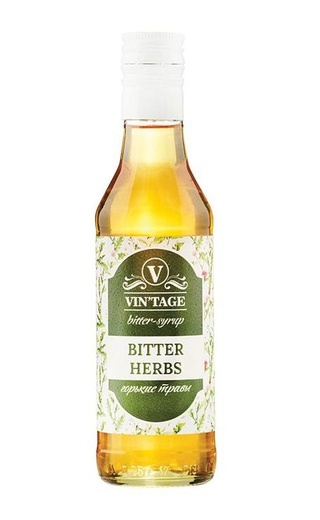 фото сироп Vintage Bitter Herbs 0,25 л