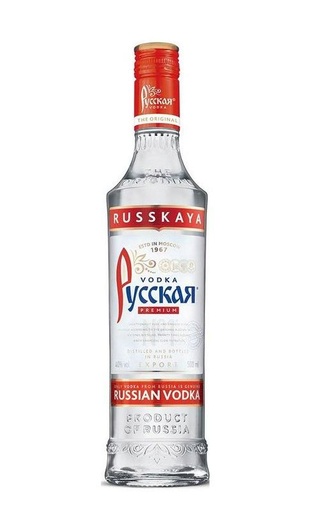 Русская 1 л фото водка Russkaya 1 л