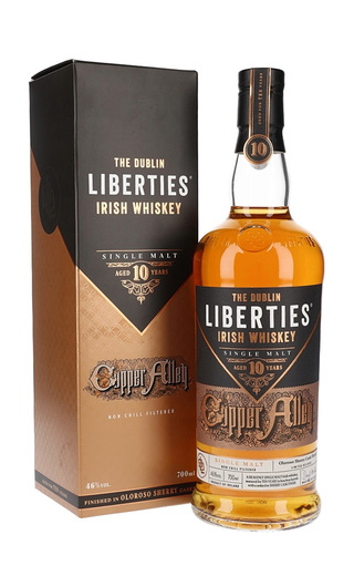 Даблин Либертис Коппер Элли Сингл Молт 10 лет 0.7 л фото виски Dublin Liberties Copper Alley Single Malt 10 YO 0,7 л