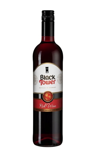 Блэк Тауэр Ред 0.75 л фото вино Black Tower Red 0,75 л