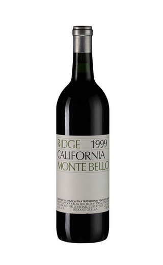 Ридж Виньярдс Монте Белло 1999 0.75 л фото вино Ridge Vineyards Monte Bello 1999 0,75 л