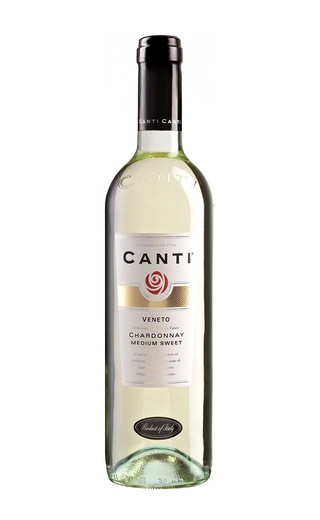 Канти Шардоне Венето Полусладкое 2019 0.75 л фото вино Canti Chardonnay Veneto Medium Sweet 2019 0,75 л