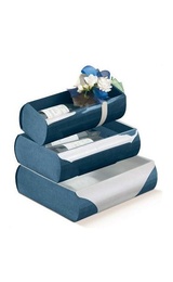 Коробка Юта Блю 340х90х90 синий на 1 бутылку