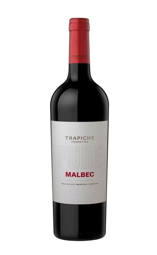 Трапиче Пьюр Мальбек 2019 0.75 л фото вино Trapiche Pure Malbec 2019 0,75 л