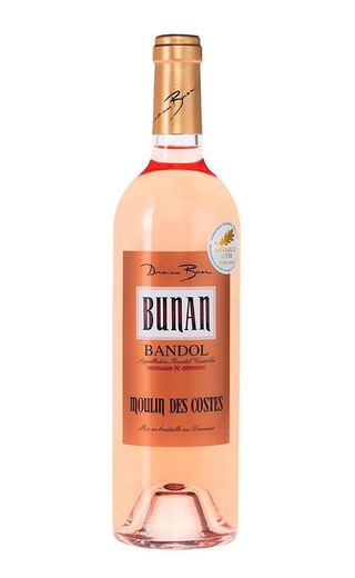 Домен Бюнан Бандоль Мулен де Кост Розе 2019 0.75 л фото вино Domaines Bunan Bandol Moulin des Costes Rose 2019 0,75 л