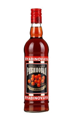 Ладога Рябиновая на коньяке 0.5 л фото Ladoga Ryabinovaya with brandy 0,5 л