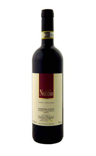Роберто Феррарис Ноббио Барбера д’Асти 2018 0.75 л фото вино Roberto Ferraris Nobbio Barbera d'Asti 2018 0,75 л