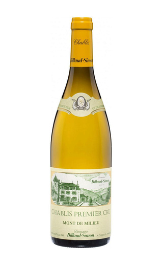 Бийо Симон Шабли Премье Крю Мон Де Милье 2018 0.75 л фото вино Billaud Simon Chablis Premier Cru Mont De Milieu 2018 0,75 л