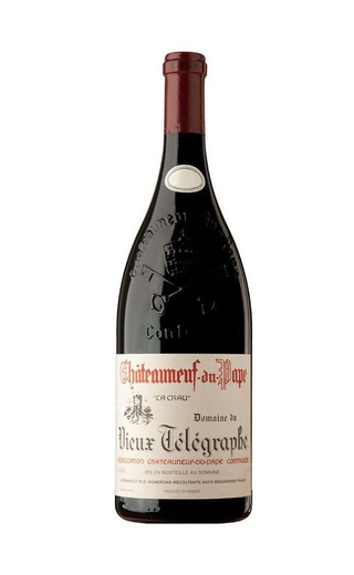 фото вино Vignobles Brunier Chateauneuf-du-Pape La Crau Domaine du Vieux Telegraphe Rouge 1999 1,5 л