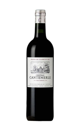 Шато Кантмерль Гран Крю Классе 2009 0.75 л фото вино Chateau Cantemerle Grand Cru Classe 2009 0,75 л