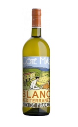 Вино Cote Mas Blanc Mediterranee Pays d'Oc 2019 0,75 л