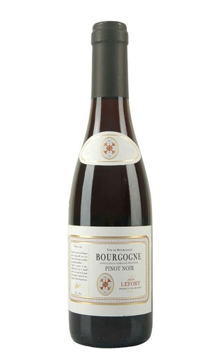 Вино Francois Martenot Jean Lefort Bourgogne Pinot Noir 2017 0,375 л