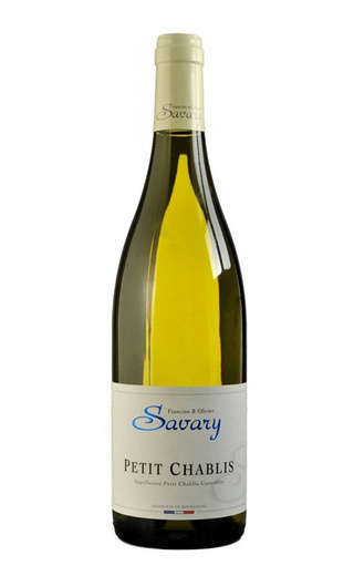 Савари Пти Шабли 2018 0.75 л фото вино Savary Petit Chablis 2018 0,75 л