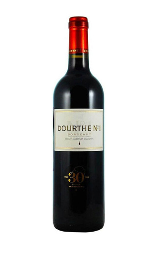 фото вино Dourthe №1 Bordeaux Rouge 2017 0,75 л