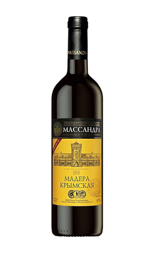 Вино Массандра Мадера Крымская 2015 0,75 л