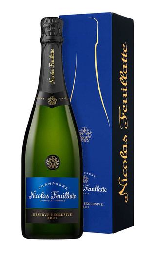 Николя Фуйят Брют Резерв Эксклюзив 0.75 л фото шампанское Nicolas Feuillatte Brut Reserve Exclusive 0,75 л