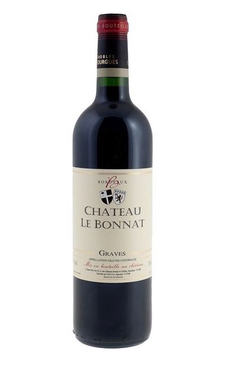 Вино Chateau Le Bonnat Graves Rouge 2017 0,75 л