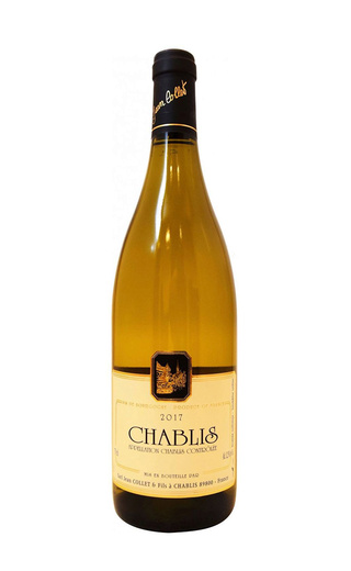 Домэн Жан Колле э Фис Шабли 2017 0.75 л фото вино Domaine Jean Collet & Fils Chablis 2017 0,75 л
