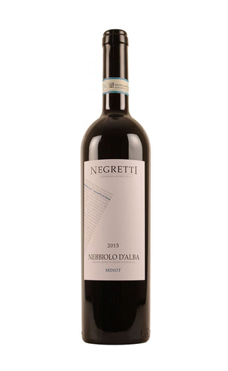 фото вино Negretti Minot Nebbiolo d'Alba 2015 0,75 л