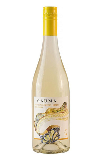Гаума Совиньон Блан-Айрен Сухое 0.75 л фото вино Gauma Sauvignon Blanc-Airen Dry 0,75 л