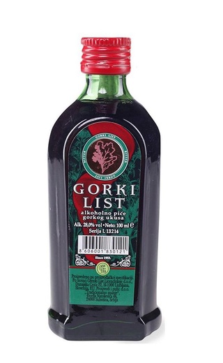 Горький Лист 0.1 л фото Gorki List 0,1 л