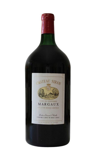 Шато Сиран Марго Крю Буржуа 2016 3 л фото вино Chateau Siran Margaux Cru Bourgeois 2016 3 л