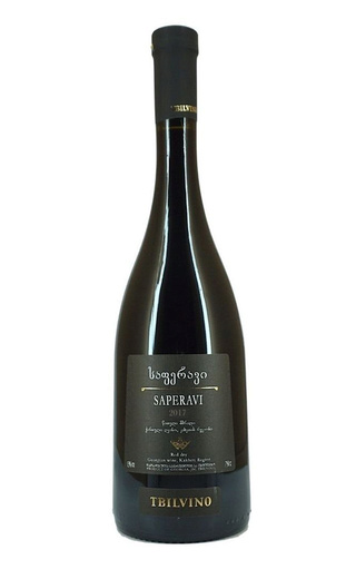 Тбилвино Саперави 2018 0.75 л фото вино Tbilvino Saperavi 2018 0,75 л