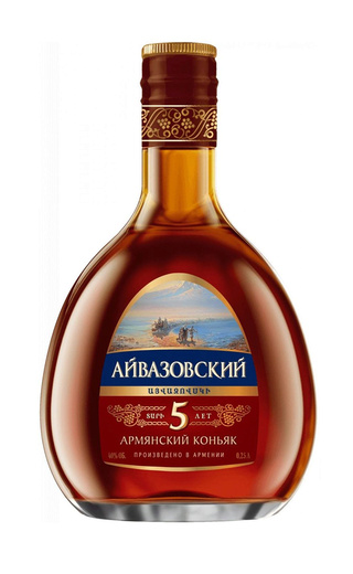 Айвазовский 5 лет 0.25 л фото коньяк Aivazovsky 5 Years Old 0,25 л
