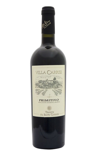 Вино Villa Carrisi Primitivo 2018 0,75 л