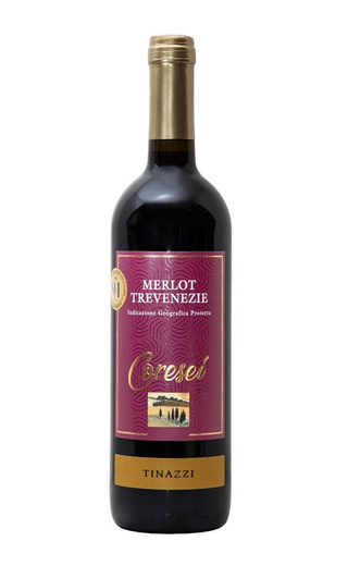 Тинацци Коресей Мерло Тревенецие 0.75 л фото вино Tinazzi Coresei Merlot Trevenezie 0,75 л