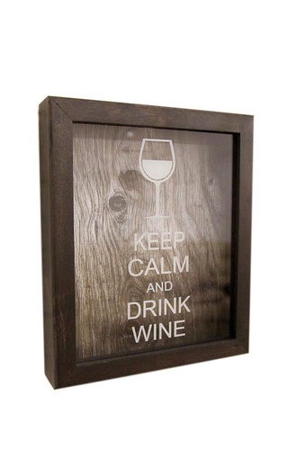 фото Box for wine corks Keep Calm And Drink Wine Buk Small