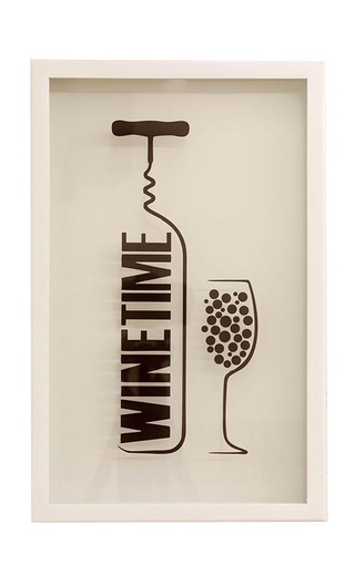 фото Box for wine corks Wine Time Bleached Oak Big