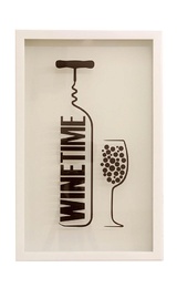Копилка для винных пробок Wine Time Беленый Дуб