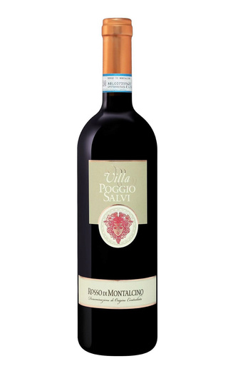 Вилла Поджо Сальви Россо ди Монтальчино 2018 0.75 л фото вино Villa Poggio Salvi Rosso di Montalcino 2018 0,75 л