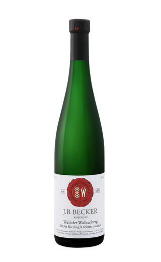 Ж. Б. Беккер Рислинг Кабинетт Валлуфер Валькенберг 2015 0.75 л фото вино J.B.Becker Riesling Kabinett Wallufer Walkenberg 2015 0,75 л