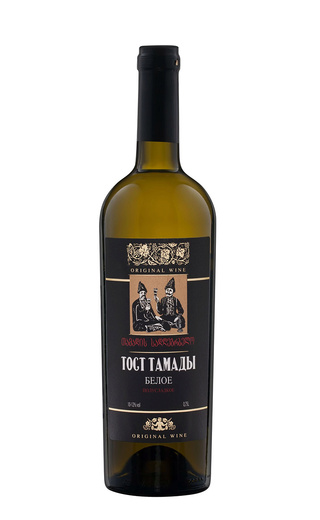 Тост Тамады Белое Полусладкое 0.75 л фото вино Tost Tamady White Semi-Sweet 0,75 л