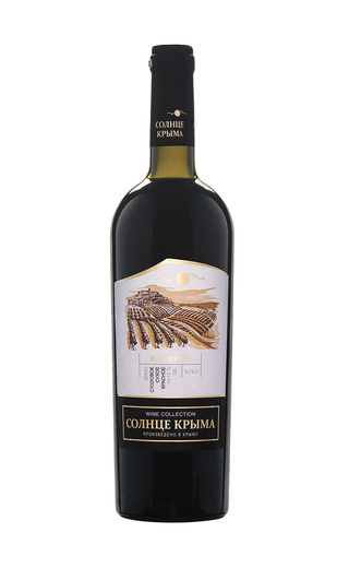 Солнце Крыма Каберне 0.75 л фото вино Solnce Kryma Cabernet 0,75 л