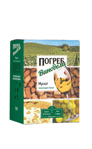 Погреб винодела Мускат 3 л фото вино Pogreb Vinodela Muscat 3 л