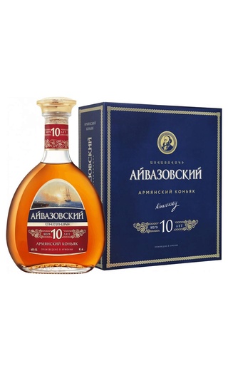 Айвазовский 10 лет 0.5 л фото коньяк Aivazovsky 10 Years Old 0,5 л