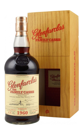 Гленфарклас 1960 Фэмили Каскс No. 1775 0.7 л фото виски Glenfarclas 1960 Family Casks No. 1775 0,7 л