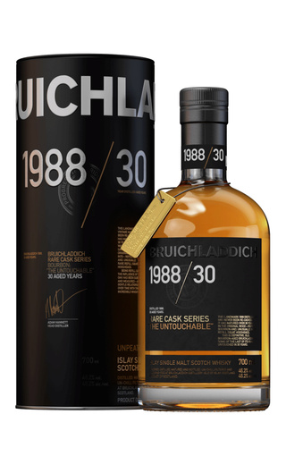 Бруклади 1988 Рэр Каск Сериес Бурбон 30 лет 0.7 л фото виски Bruichladdich 1988 Rare Cask Series Bourbon 30 Years Old 0,7 л