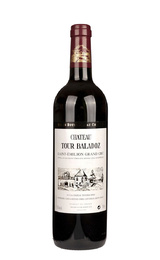 Вино Chateau Tour Baladoz Saint-Emilion Grand Cru 2015 0,75 л