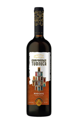 Сокровище Тифлиса Мукузани 2019 0.75 л фото вино Treasure Tiflis Mukuzani 2019 0,75 л