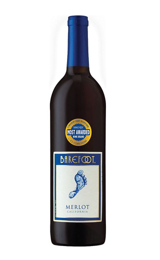 фото вино Barefoot Merlot 0,75 л