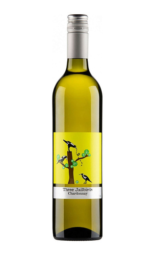 Три Джэйлбердс Шардоне 2018 0.75 л фото вино Three Jailbirds Chardonnay 2018 0,75 л