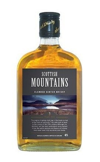 Скоттиш Маунтинз 0.35 л фото виски Scottish Mountains 0,35 л