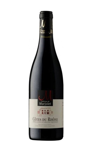 Шато де Маржоле Кот дю Рон Красное 2018 0.75 л фото вино Chateau de Marjolet Cotes du Rhone Rouge 2018 0,75 л