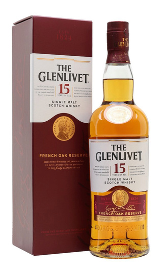 Виски Glenlivet 15 Years Old French Oak Reserve 0,7 л