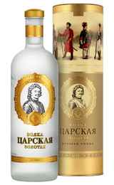 Водка Царская Золотая Военная
