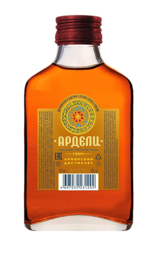 Ардели 5 лет 0.1 л фото коньяк Ardeli 5 Years Old 0,1 л